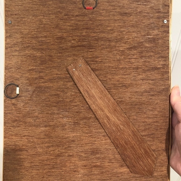 VINTAGE 1960s Tobacco Leaf Oil Painting, Framed and Signed - Picture 6 of 11